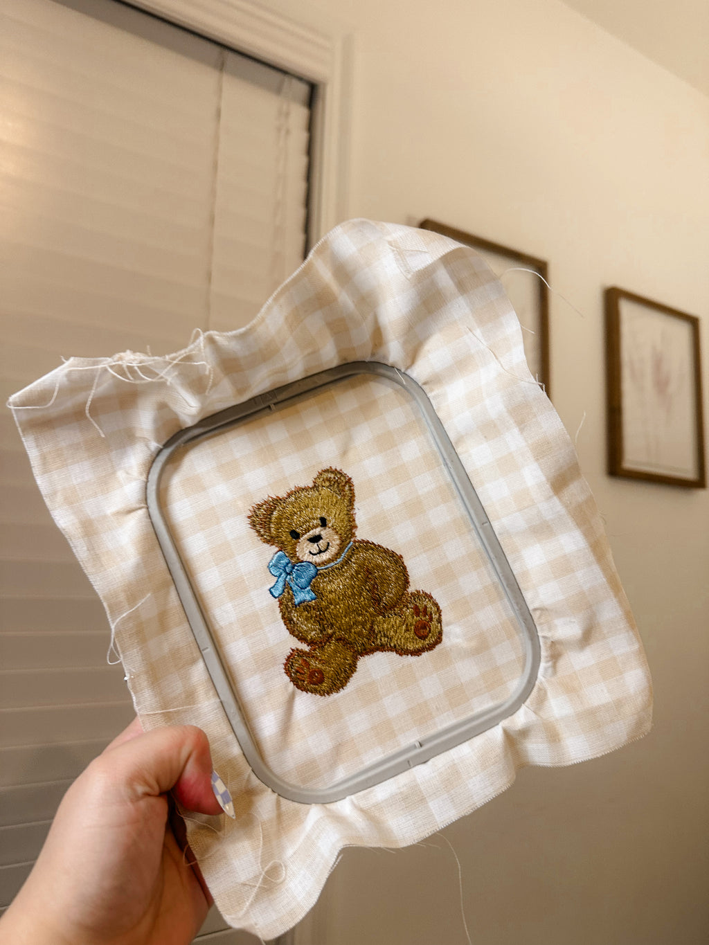 Embroidered Teddy Bear
