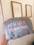 Mama Baby Blanket Embroidered Crewneck