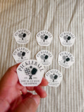 Pickleball sticker