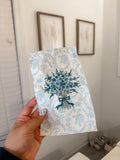 Embroidered Blue Bow Bouquet