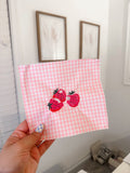 Embroidered Strawberries