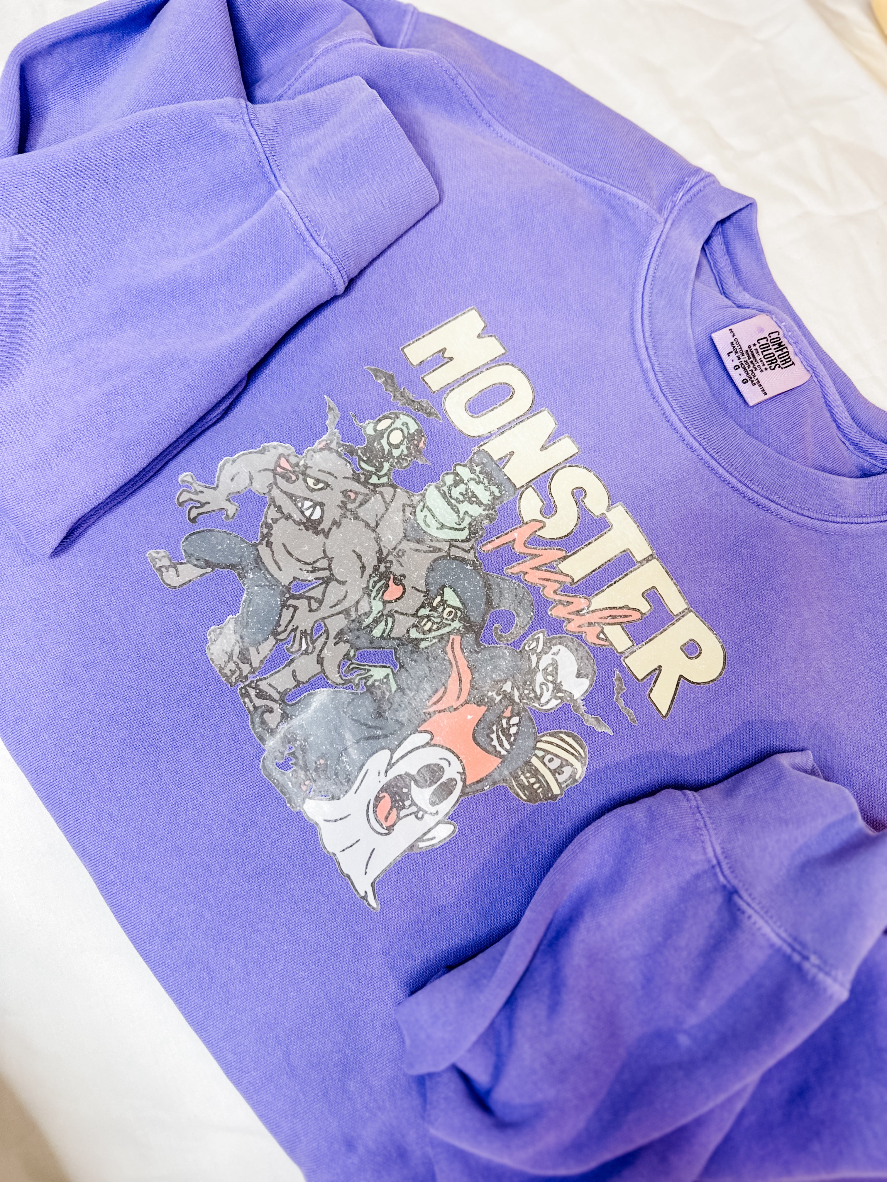 Monster Mash Comfort Colors Crew