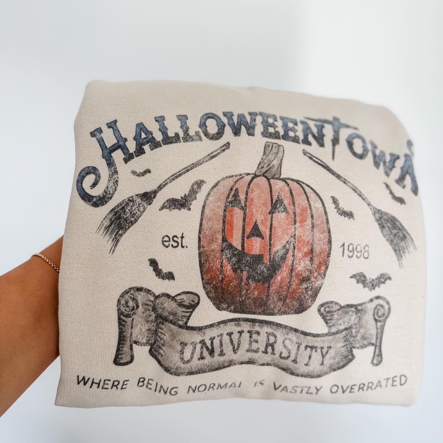 Vintage Halloweentown Gildan Crew