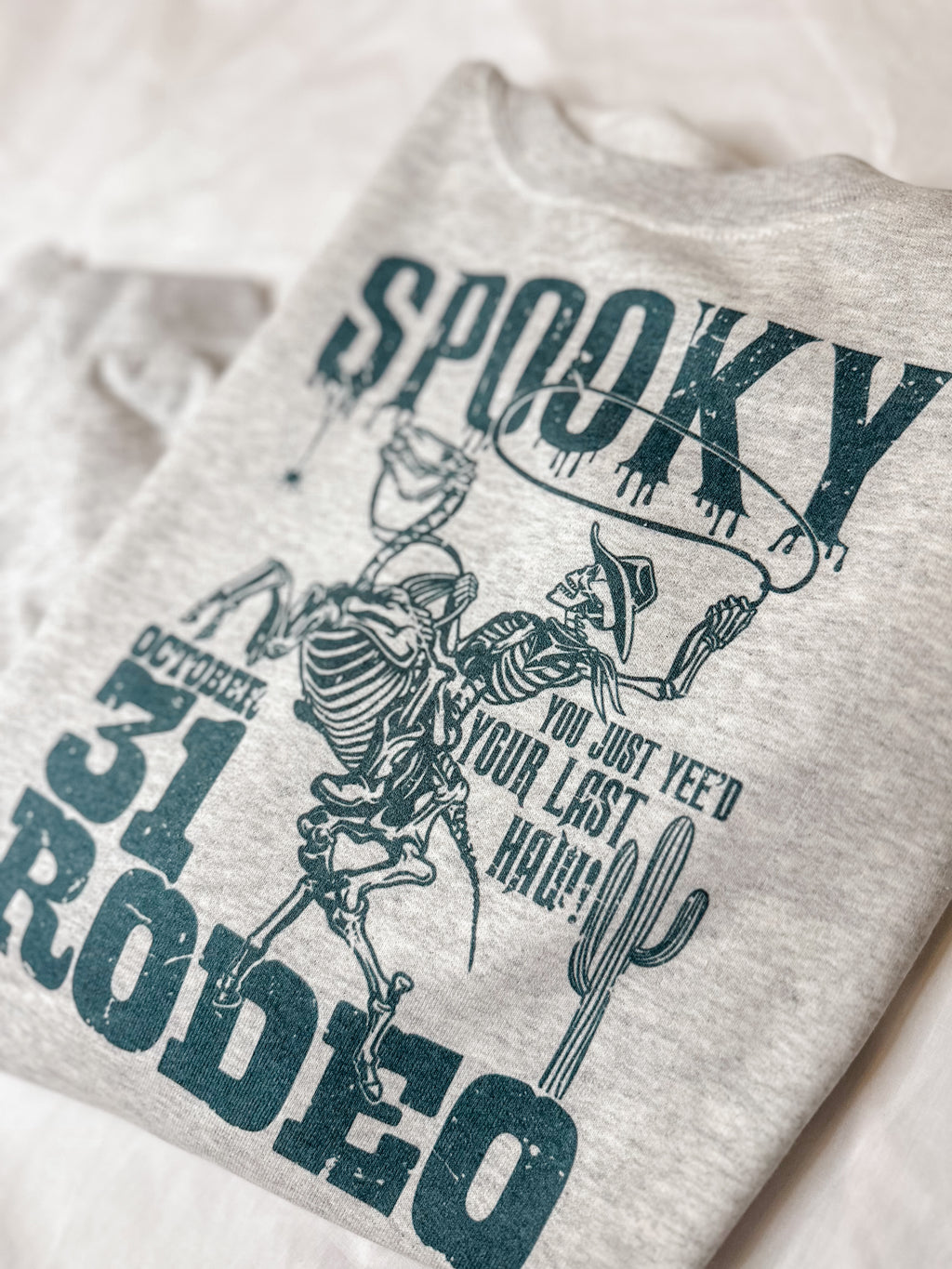 Spooky Rodeo Gildan Crew