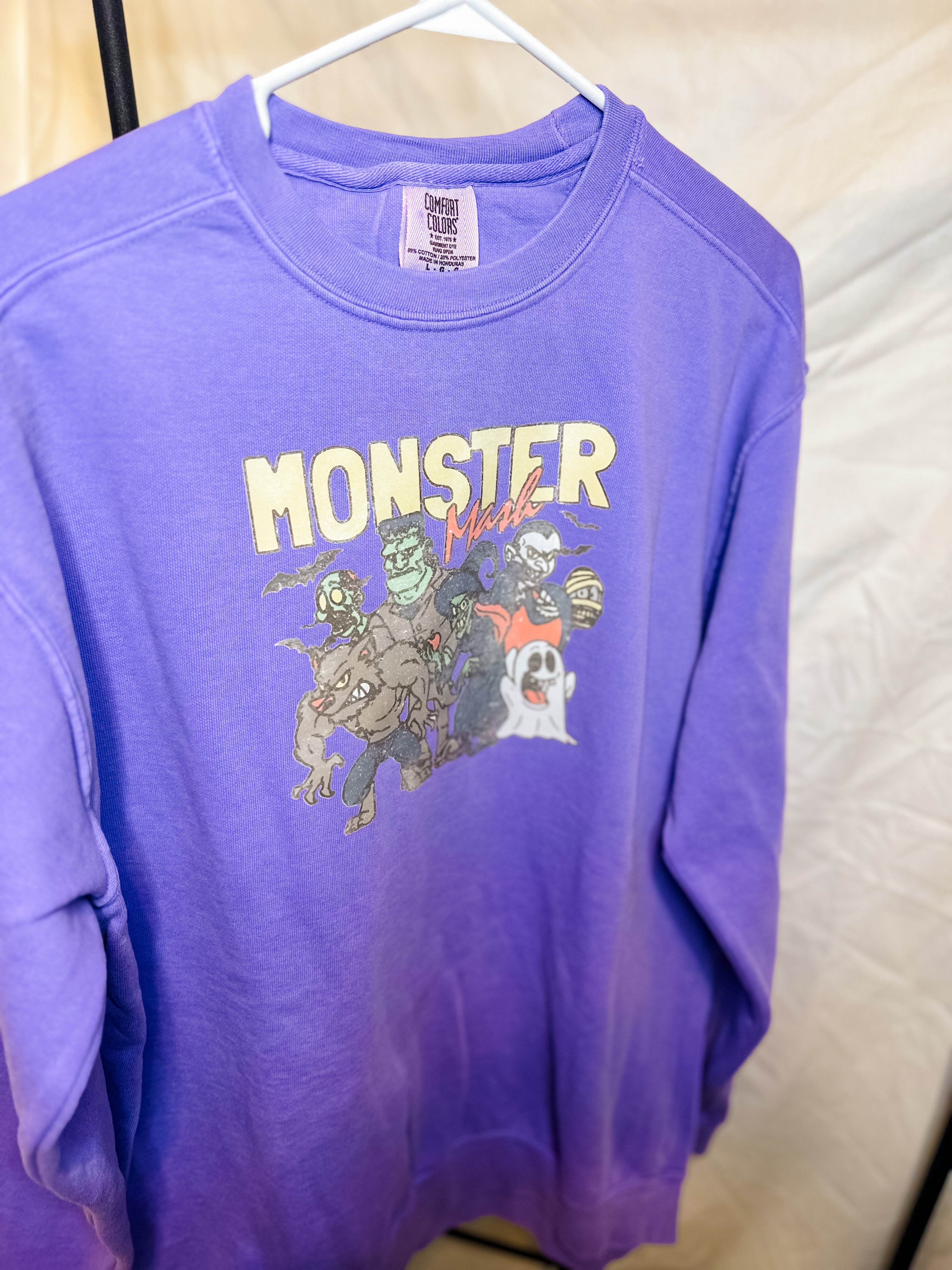 Monster Mash Comfort Colors Crew
