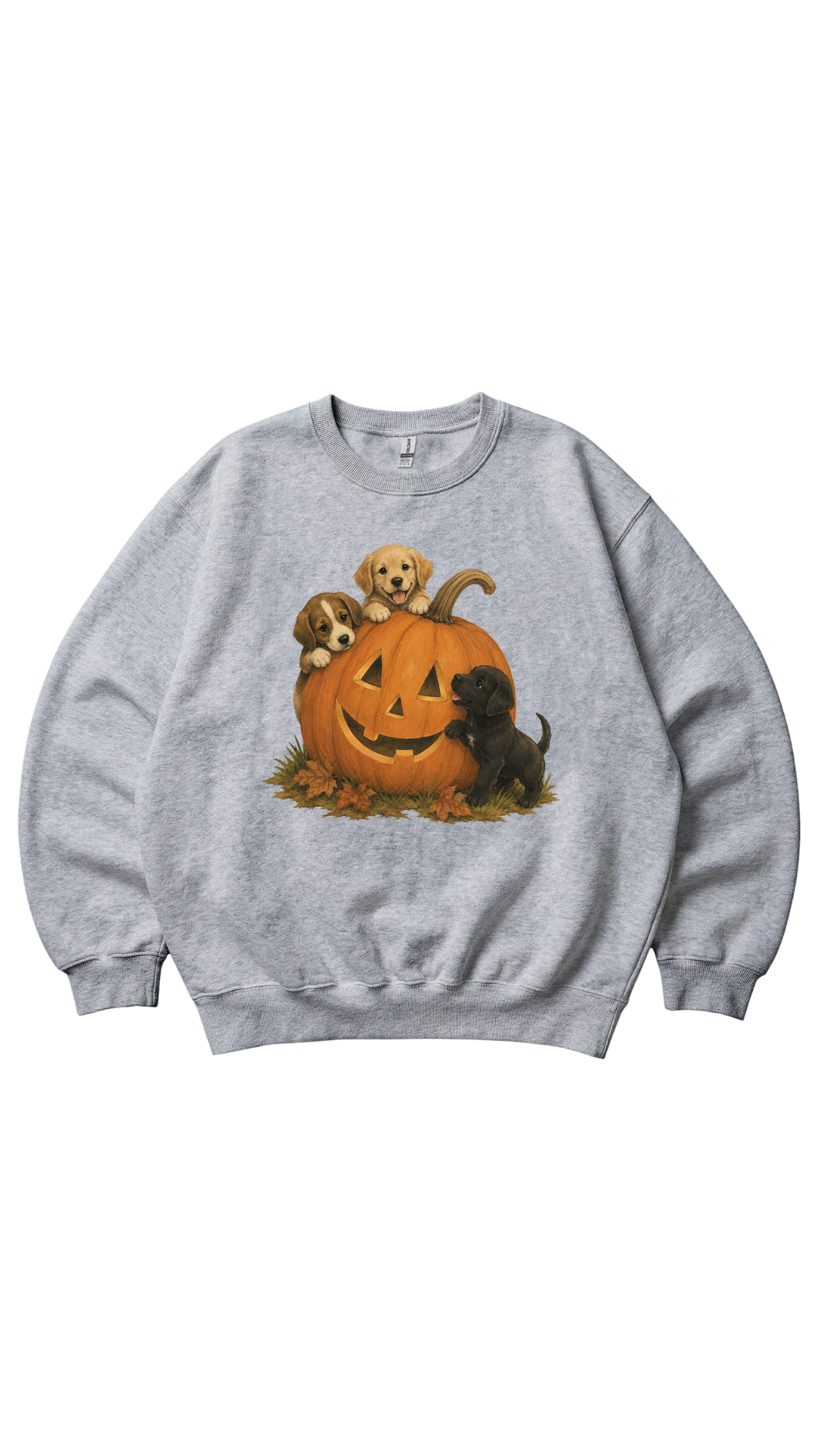 Puppies & Pumpkins Crewneck