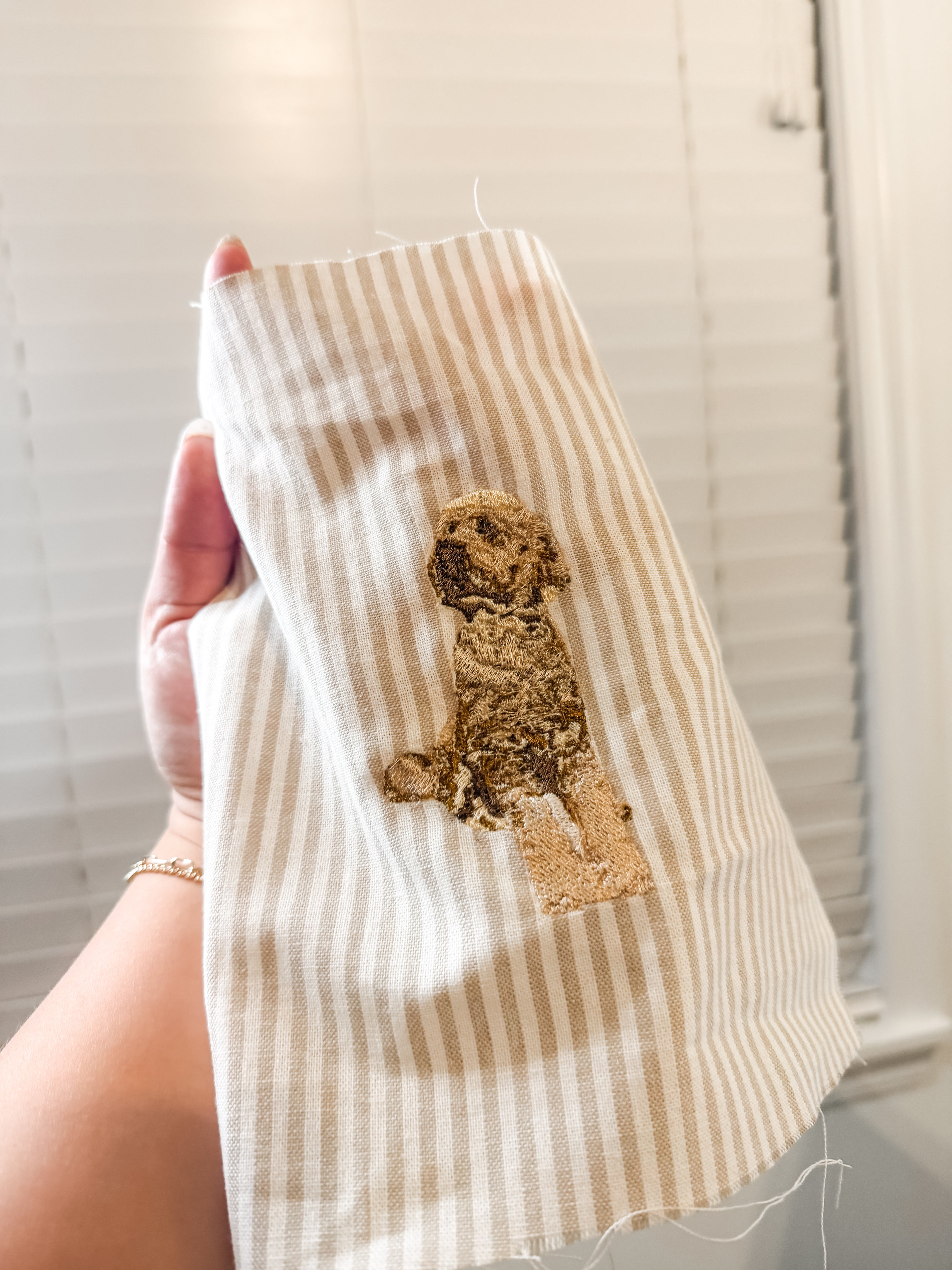 Embroidered Golden Doodle