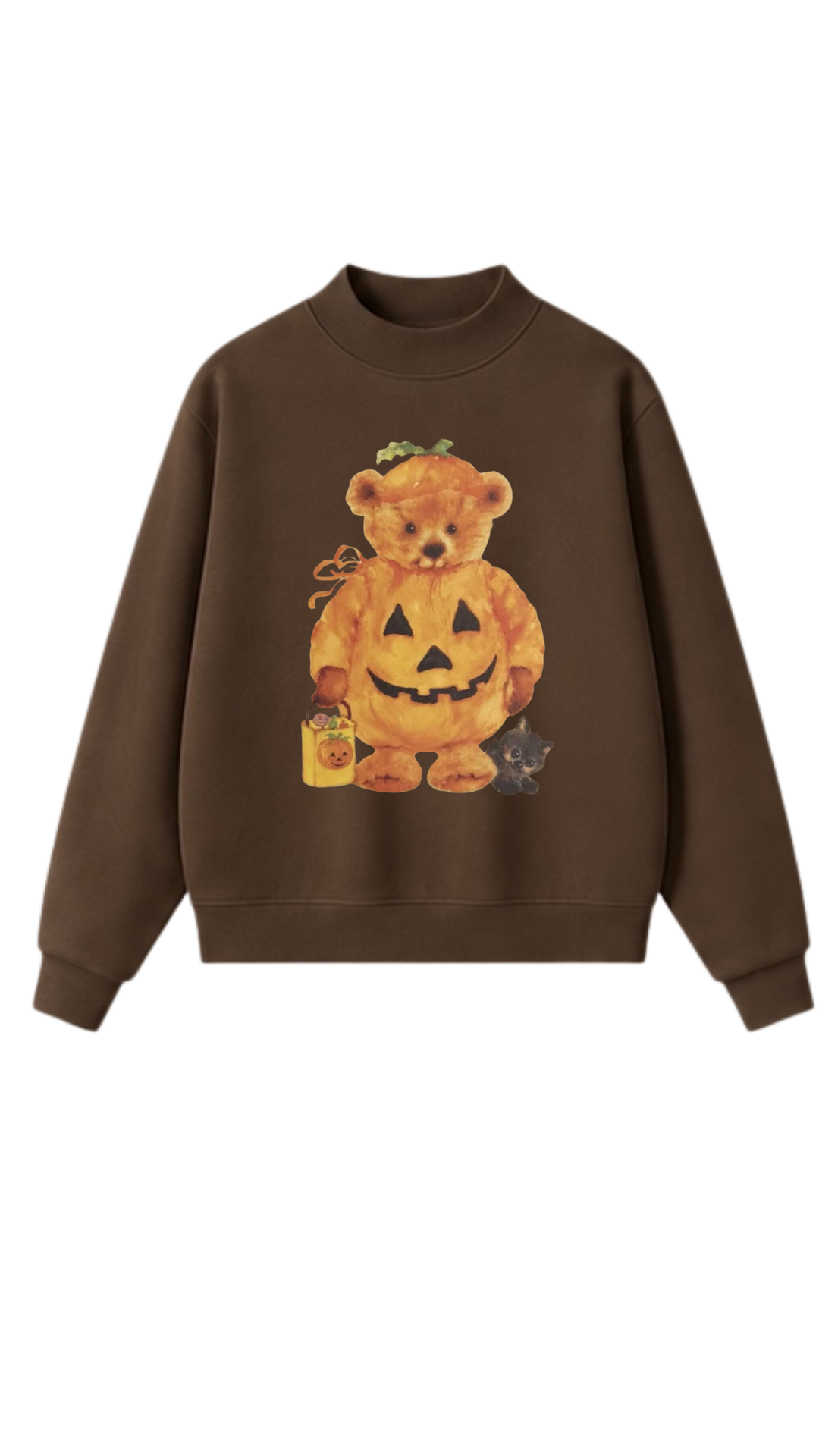 Halloween Teddy Mockneck