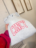 Cincy Embroidered Crewneck