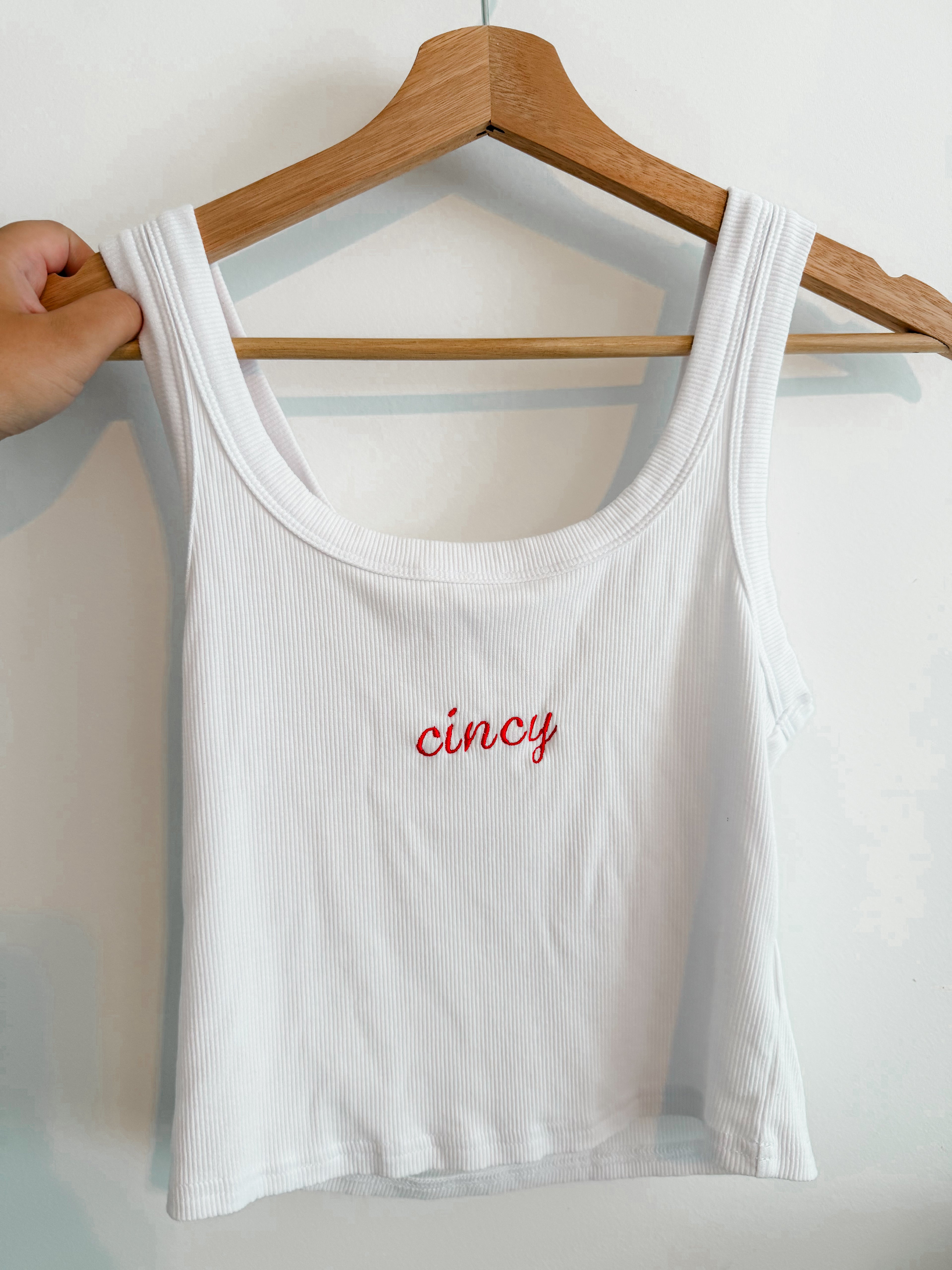 Cincy Embroidered Tank