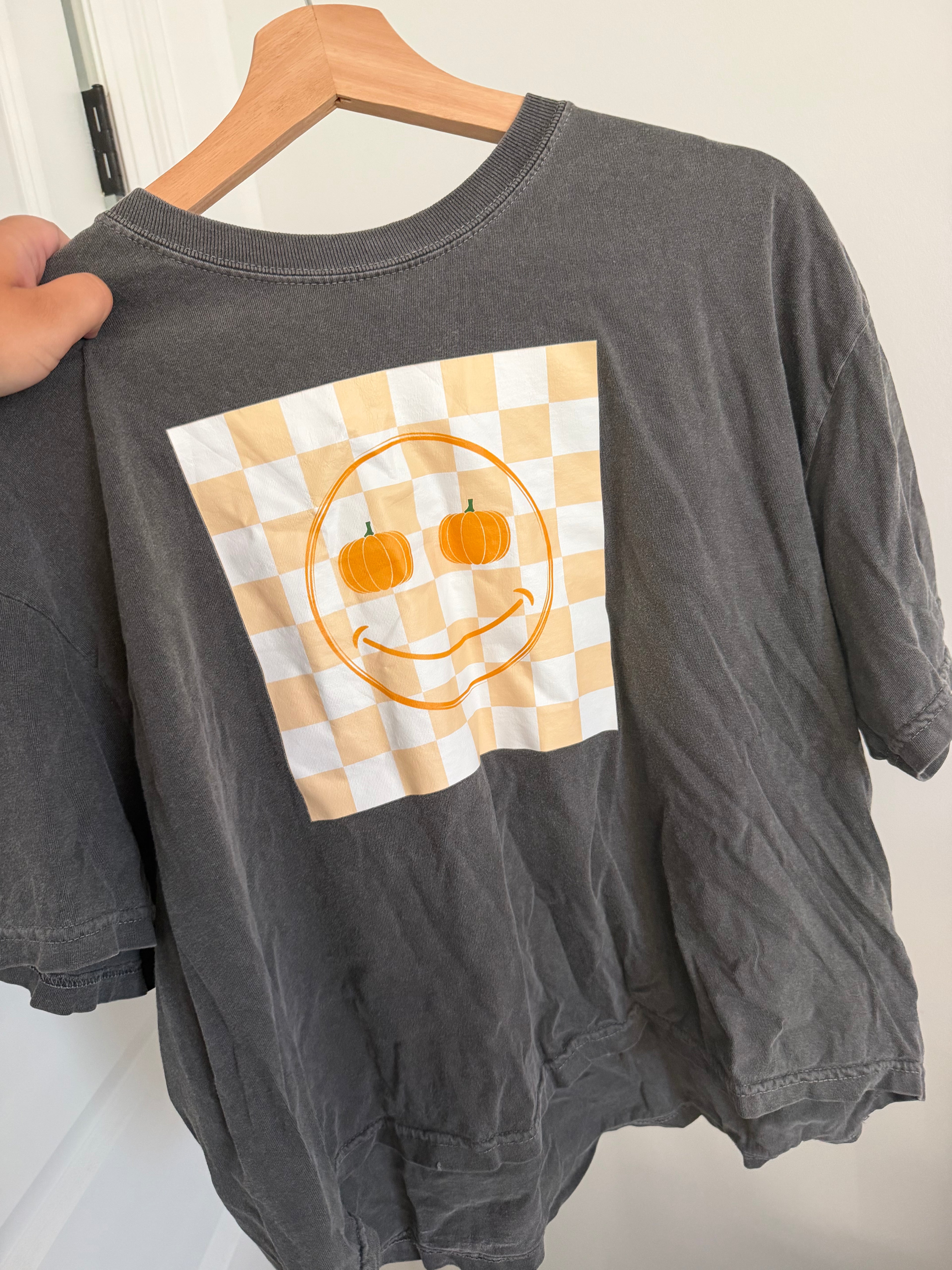 Pumpkin Boxy Tee