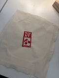 Embroidered Cherry Match Box (made to be framed)