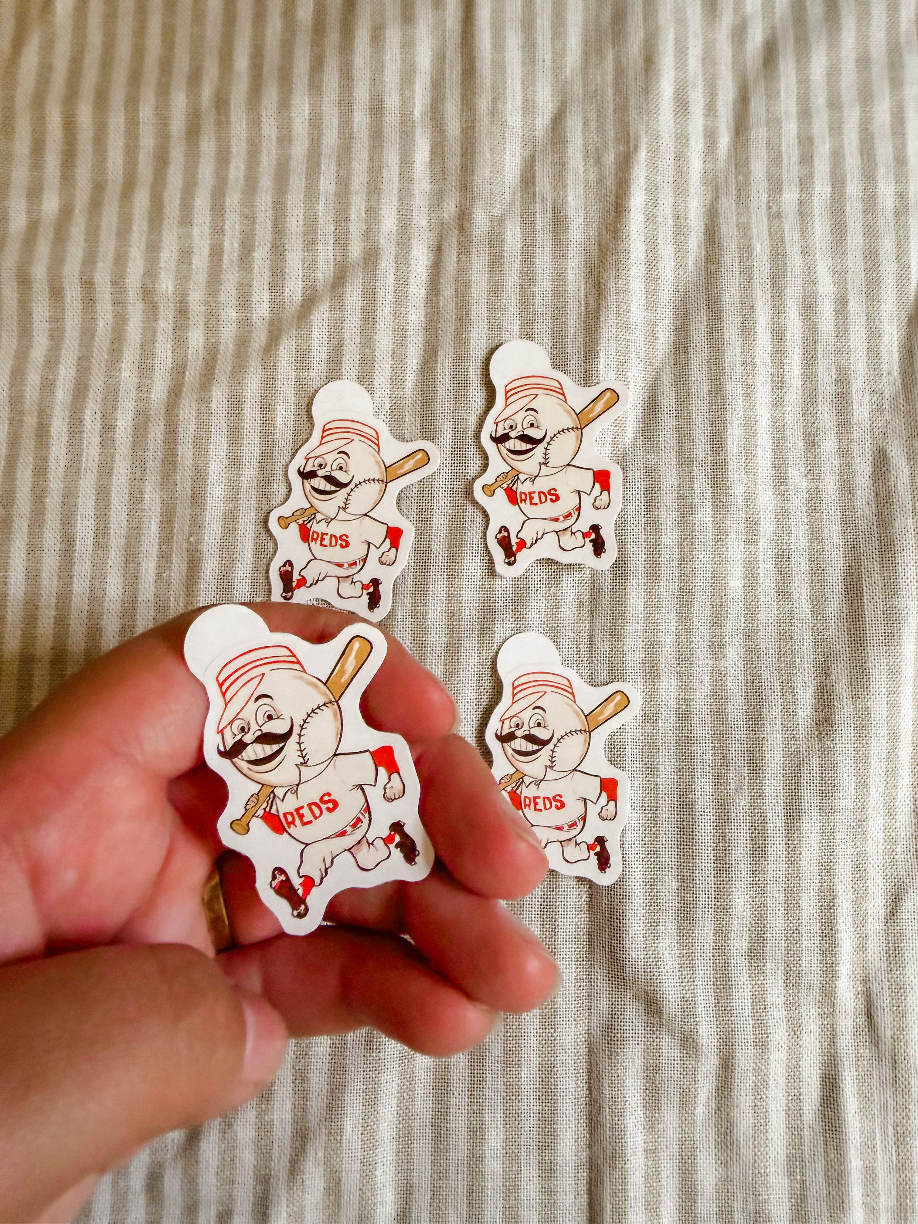 Vintage Red Legs Sticker