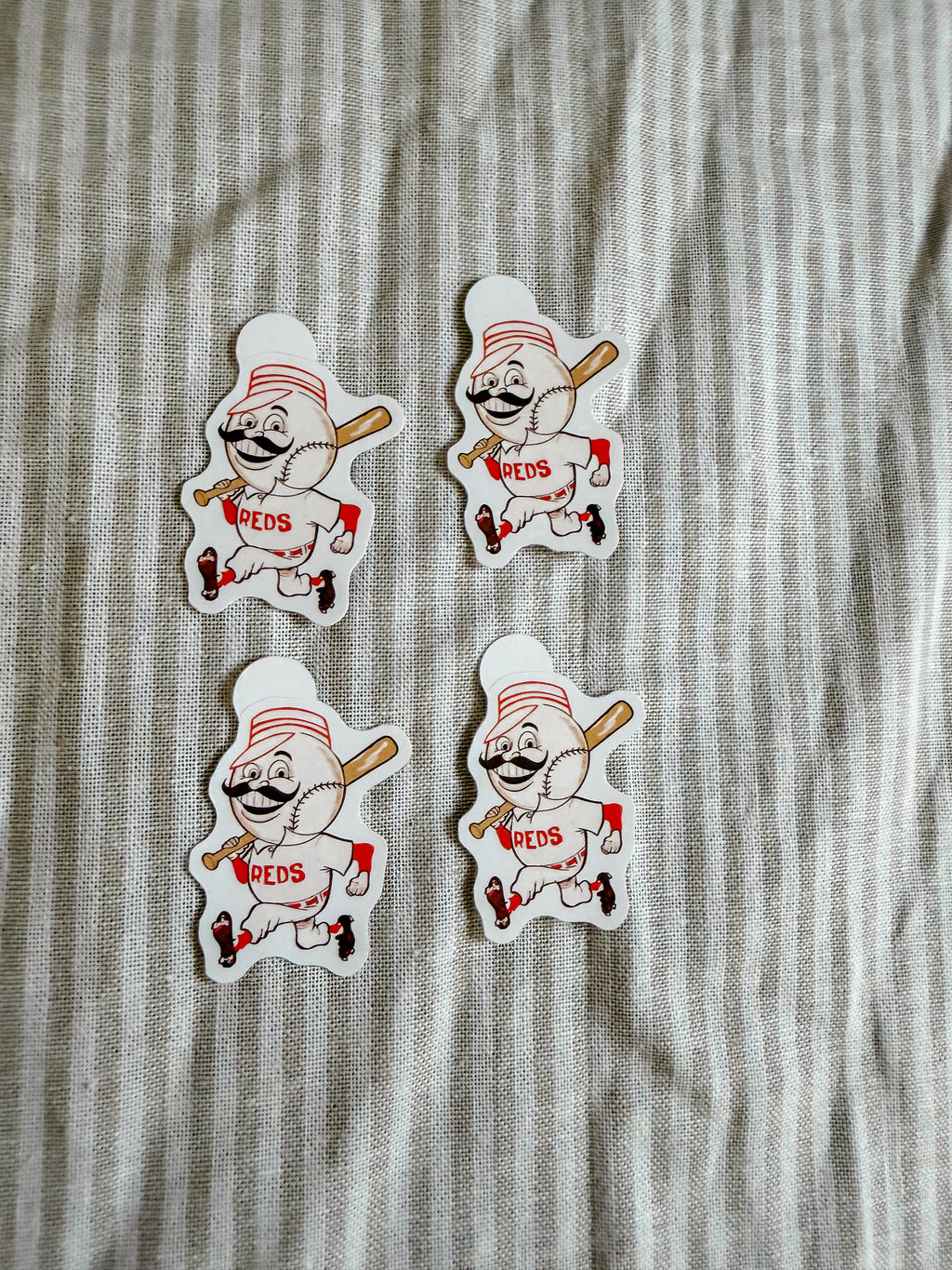 Vintage Red Legs Sticker
