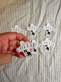 Club collie sticker